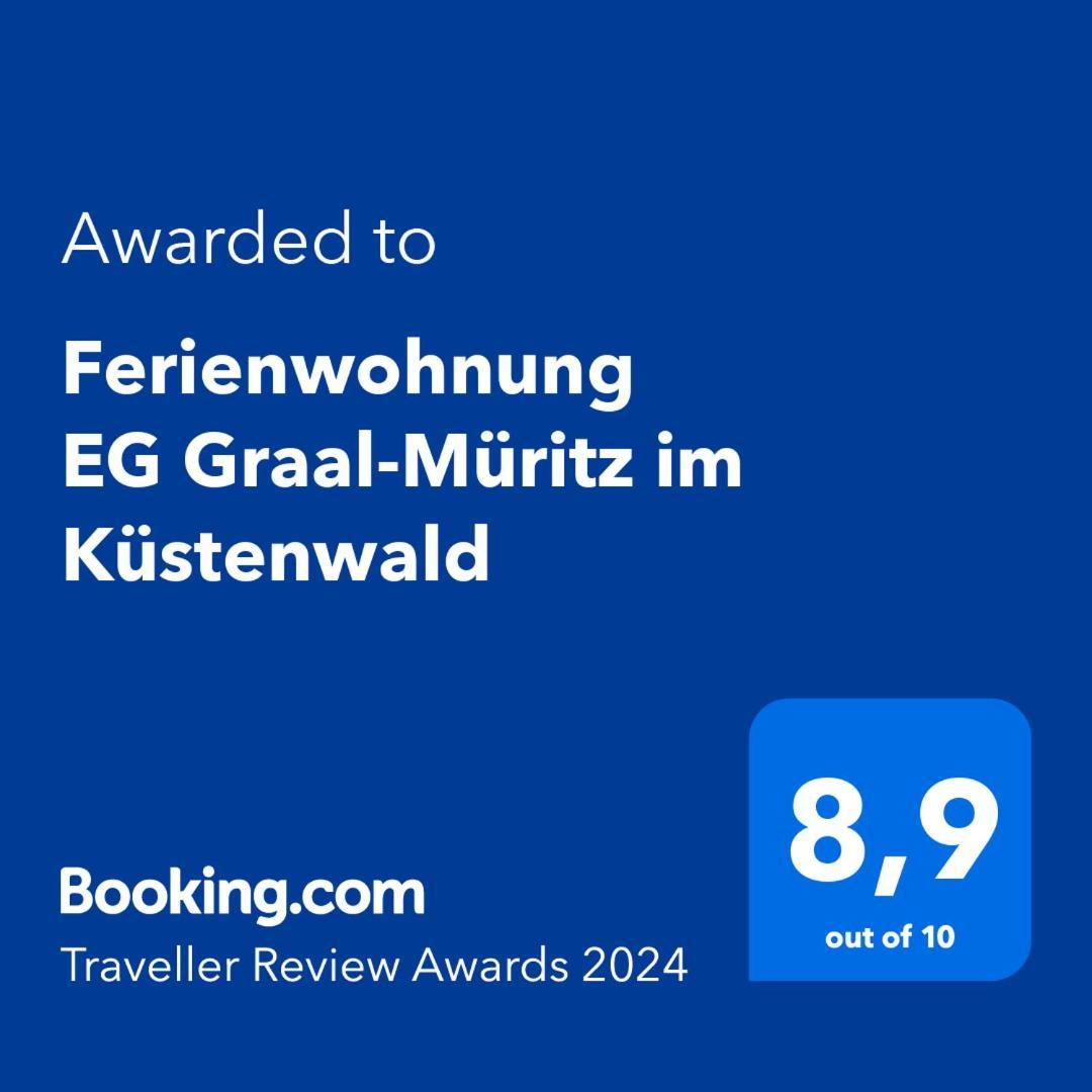 Ferienwohnung Eg Graal-Mueritz Im Kuestenwald エクステリア 写真